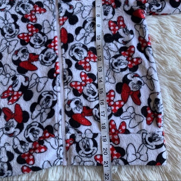 DISNEY Minnie Mouse Hoodie Red/Black Girls Size L (14) - Picture 5 of 11